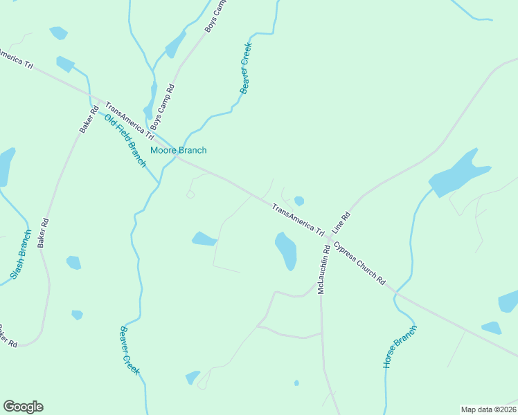 map of restaurants, bars, coffee shops, grocery stores, and more near 2821 Cypress Church Road in Cameron