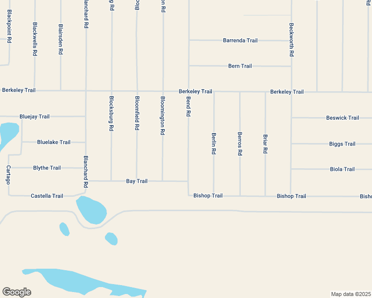 map of restaurants, bars, coffee shops, grocery stores, and more near Bend Road in San Luis Obispo County