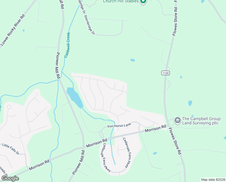 map of restaurants, bars, coffee shops, grocery stores, and more near 10058 Dressage Lane in Midland