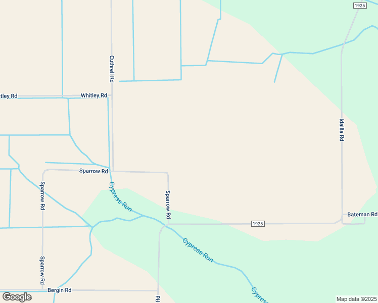 map of restaurants, bars, coffee shops, grocery stores, and more near State Road 1925 in Aurora