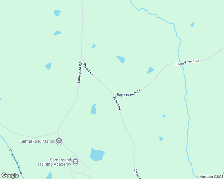 map of restaurants, bars, coffee shops, grocery stores, and more near 283 Robert Road in Eagle Springs