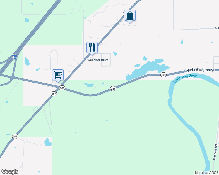 map of restaurants, bars, coffee shops, grocery stores, and more near 778 Hopkins Drive in Judsonia
