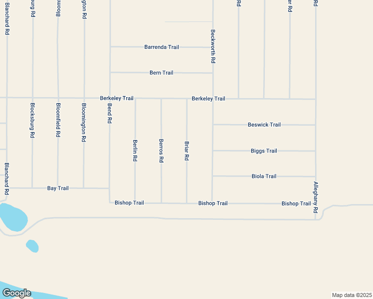 map of restaurants, bars, coffee shops, grocery stores, and more near Briar Road in San Luis Obispo County