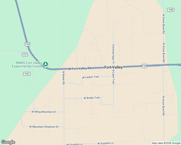 map of restaurants, bars, coffee shops, grocery stores, and more near 4739 West Laskin Trail in Flagstaff