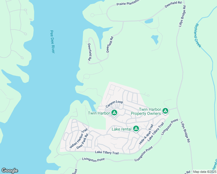 map of restaurants, bars, coffee shops, grocery stores, and more near 206 Roberts Ridge Road in Mount Gilead