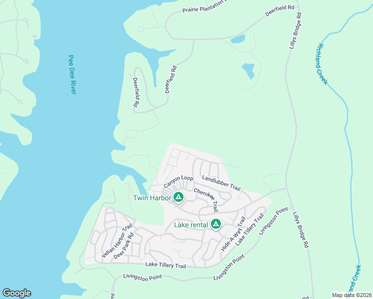 map of restaurants, bars, coffee shops, grocery stores, and more near 178 Roberts Ridge Road in Mount Gilead