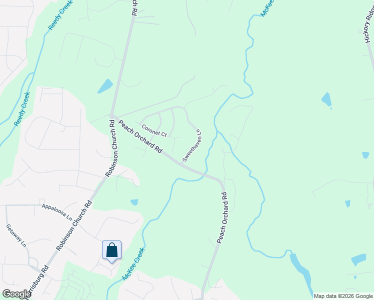 map of restaurants, bars, coffee shops, grocery stores, and more near 10521 Sweethaven Lane in Harrisburg