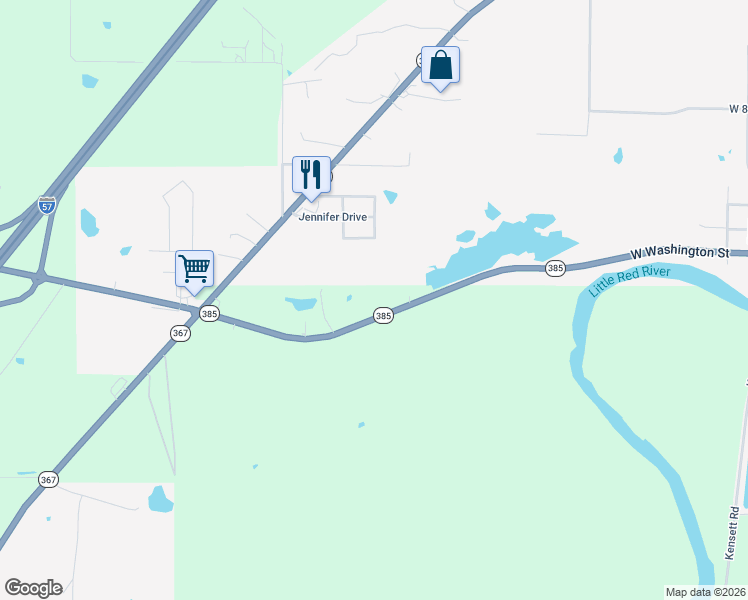 map of restaurants, bars, coffee shops, grocery stores, and more near 778 Hopkins Drive in Judsonia