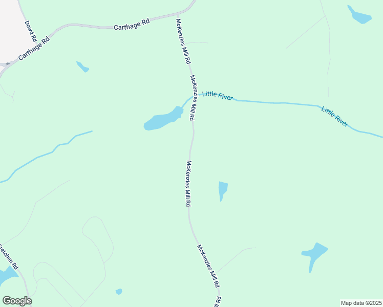 map of restaurants, bars, coffee shops, grocery stores, and more near 449 McKenzies Mill Road in Moore County