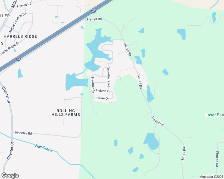 map of restaurants, bars, coffee shops, grocery stores, and more near 225 Delana Drive in Arlington