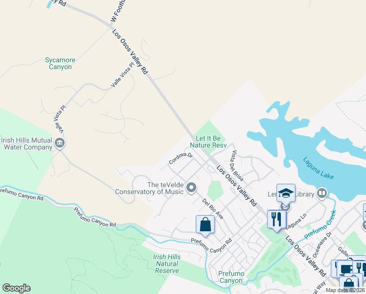 map of restaurants, bars, coffee shops, grocery stores, and more near 708 Clearview Lane in San Luis Obispo