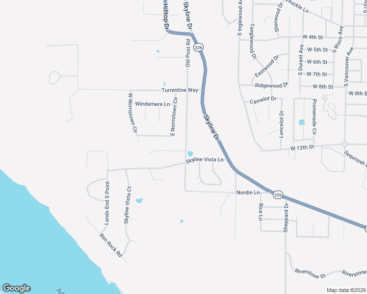 map of restaurants, bars, coffee shops, grocery stores, and more near 536 Old Post Road in Russellville