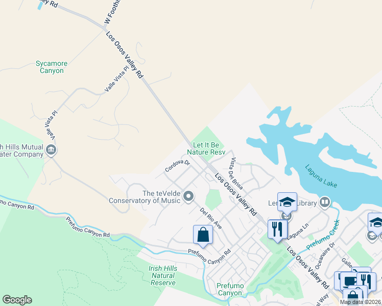 map of restaurants, bars, coffee shops, grocery stores, and more near 744 Clearview Lane in San Luis Obispo