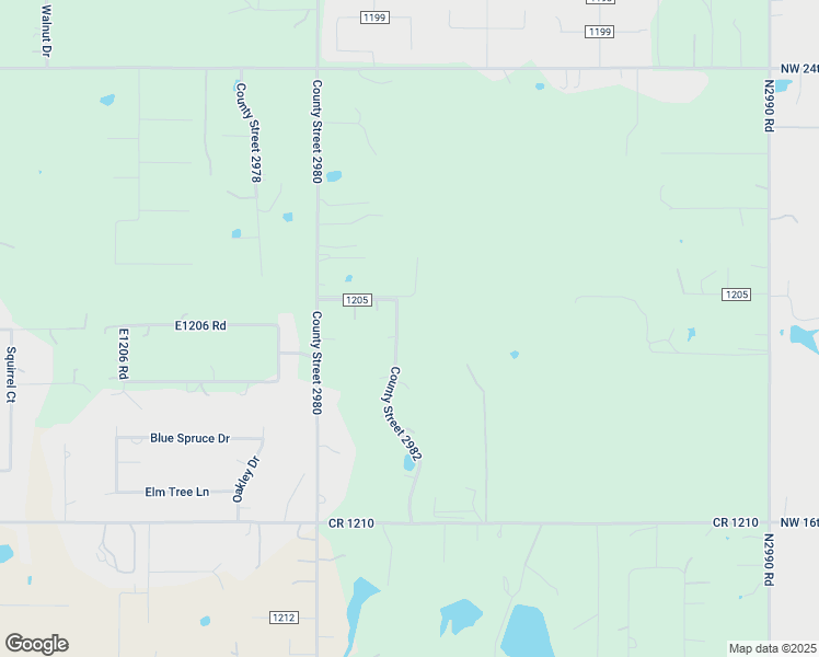 map of restaurants, bars, coffee shops, grocery stores, and more near 855 County St 2982 in Blanchard