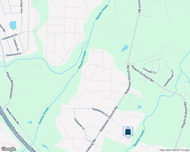 map of restaurants, bars, coffee shops, grocery stores, and more near 4609 Ardmore Lane in Harrisburg