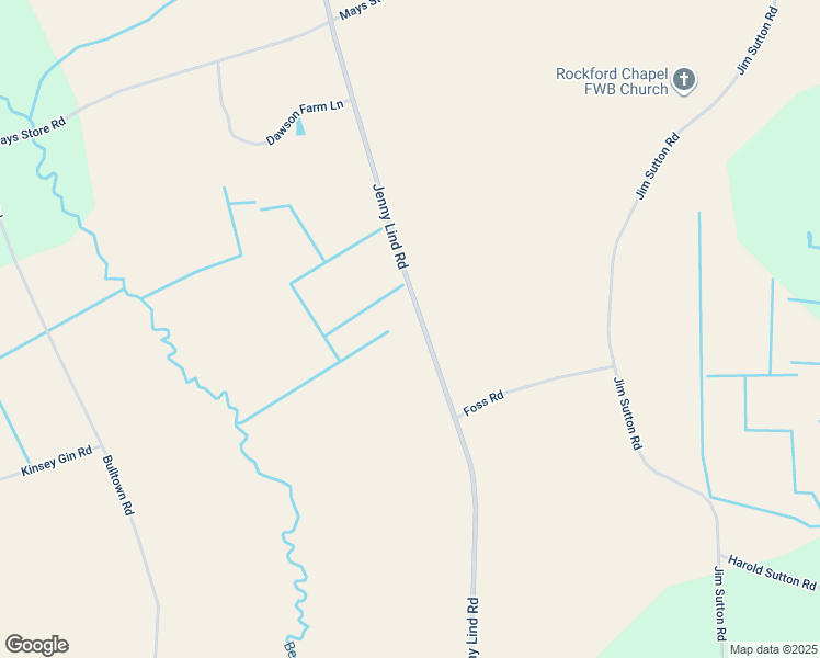 map of restaurants, bars, coffee shops, grocery stores, and more near 2684 North Carolina 903 in La Grange