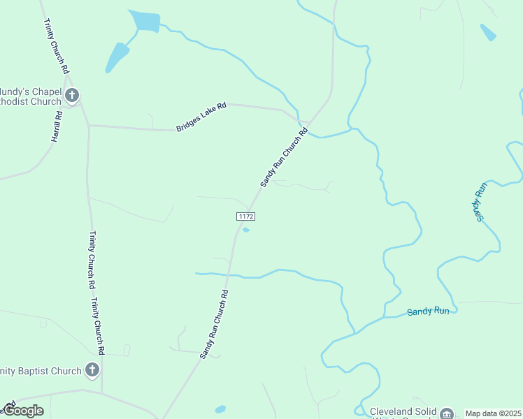 map of restaurants, bars, coffee shops, grocery stores, and more near 633 Sandy Run Church Road in Mooresboro