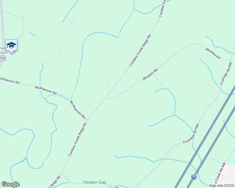 map of restaurants, bars, coffee shops, grocery stores, and more near 7679 Eureka Road Northwest in Cleveland