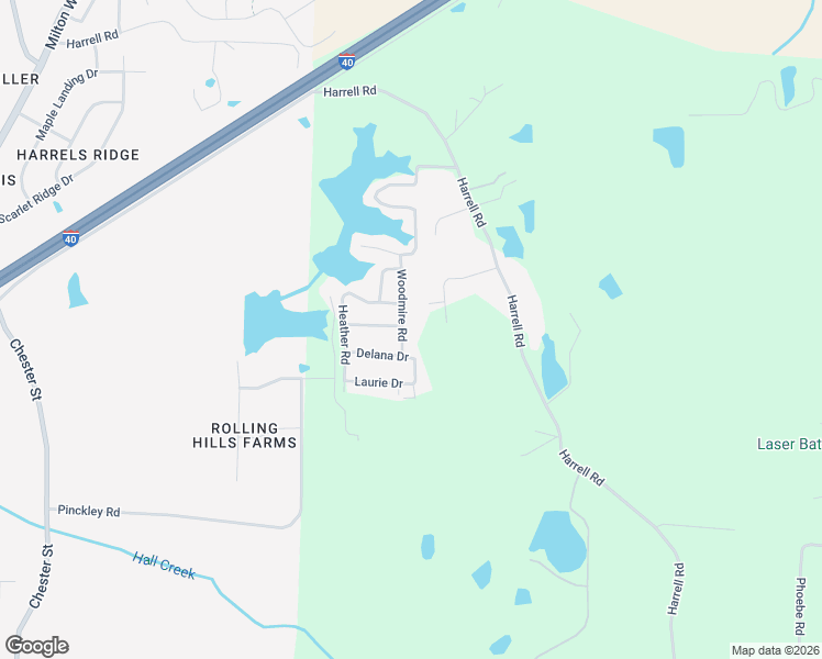 map of restaurants, bars, coffee shops, grocery stores, and more near 225 Delana Drive in Arlington