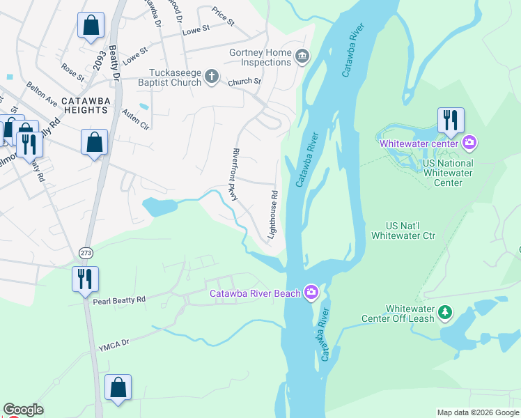 map of restaurants, bars, coffee shops, grocery stores, and more near 129 Lighthouse Road in Mount Holly