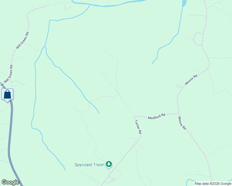 map of restaurants, bars, coffee shops, grocery stores, and more near 1307 Turner Road in Tryon