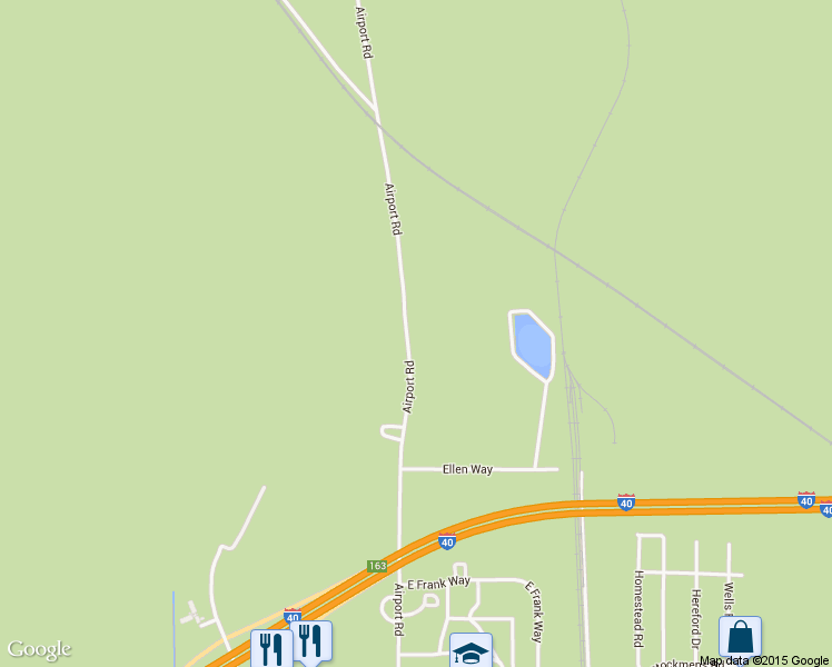 map of restaurants, bars, coffee shops, grocery stores, and more near 1034 Airport Road in Williams