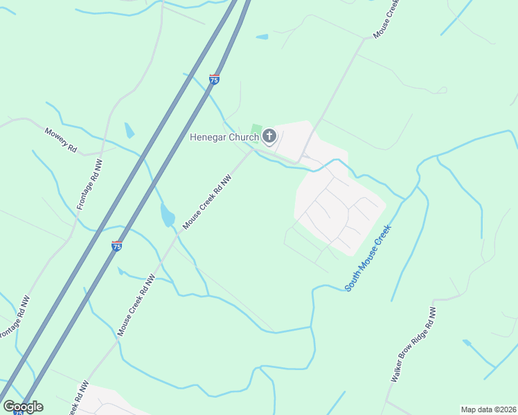 map of restaurants, bars, coffee shops, grocery stores, and more near 7348 Mouse Creek Road Northwest in Cleveland