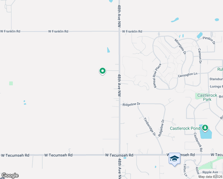 map of restaurants, bars, coffee shops, grocery stores, and more near 4200 48th Avenue Northwest in Norman