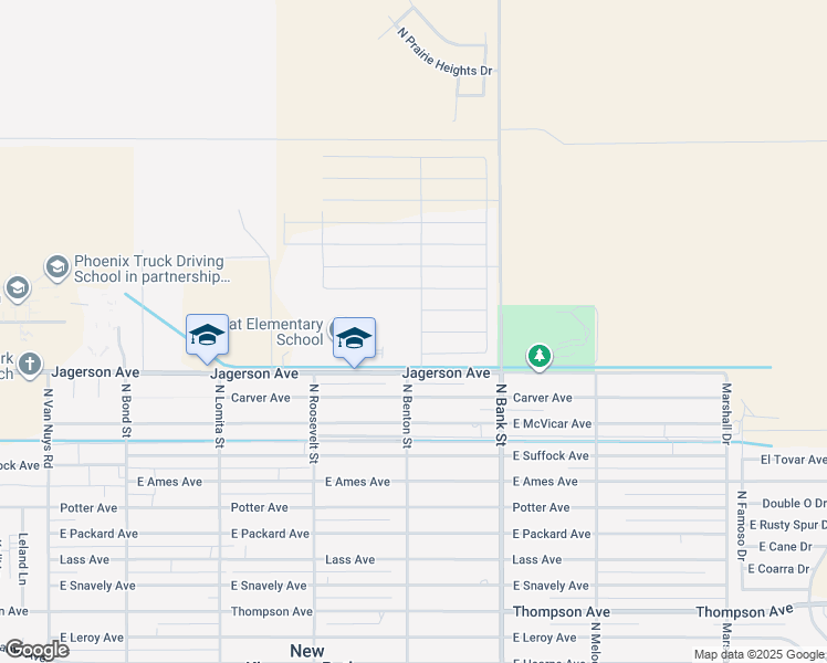 map of restaurants, bars, coffee shops, grocery stores, and more near 5097 North Pueblo Pequeno in Kingman