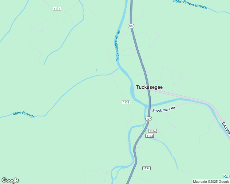 map of restaurants, bars, coffee shops, grocery stores, and more near 465 Fred Smith Road in Tuckasegee