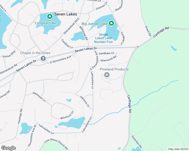 map of restaurants, bars, coffee shops, grocery stores, and more near 103 Lancashire Lane in West End