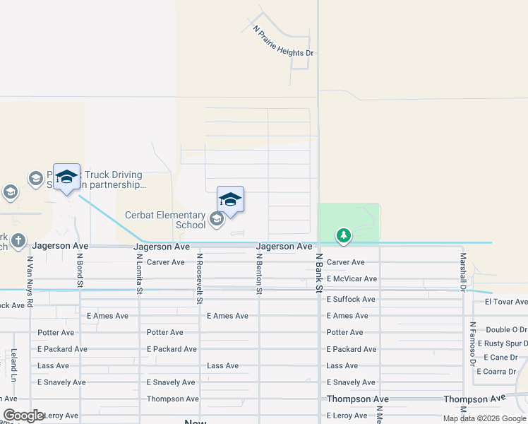 map of restaurants, bars, coffee shops, grocery stores, and more near 5151 North Pueblo Pequeno in Kingman