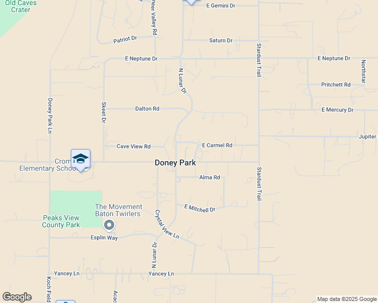 map of restaurants, bars, coffee shops, grocery stores, and more near 9115 North Lunar Drive in Flagstaff