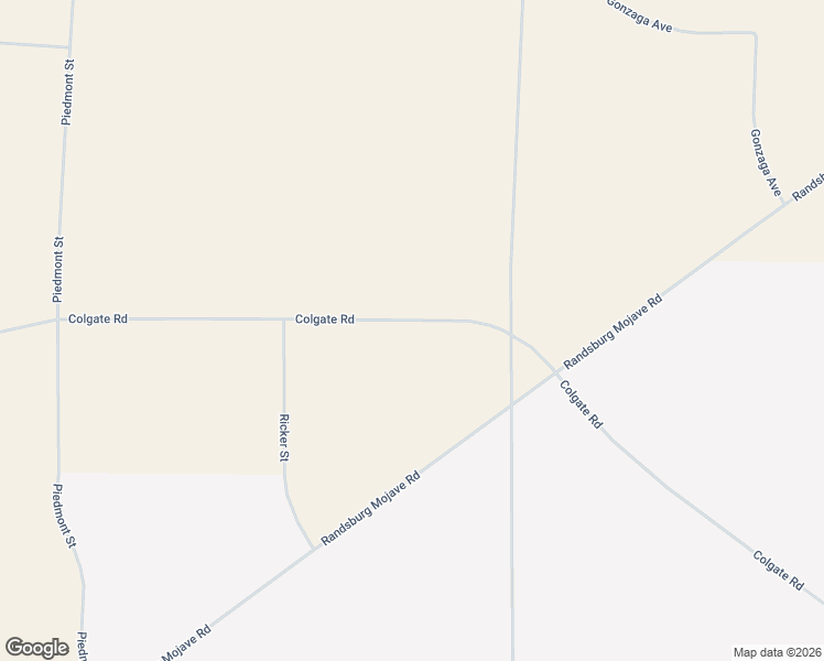 map of restaurants, bars, coffee shops, grocery stores, and more near Colgate Road in California City