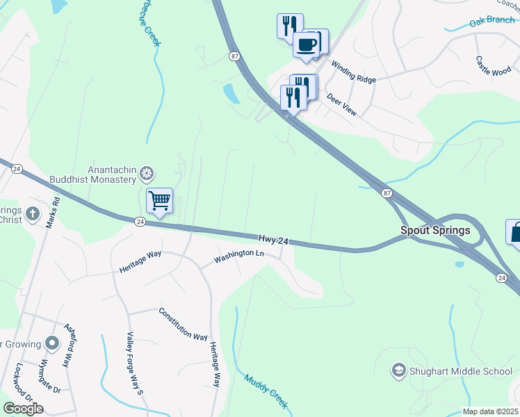 map of restaurants, bars, coffee shops, grocery stores, and more near in 