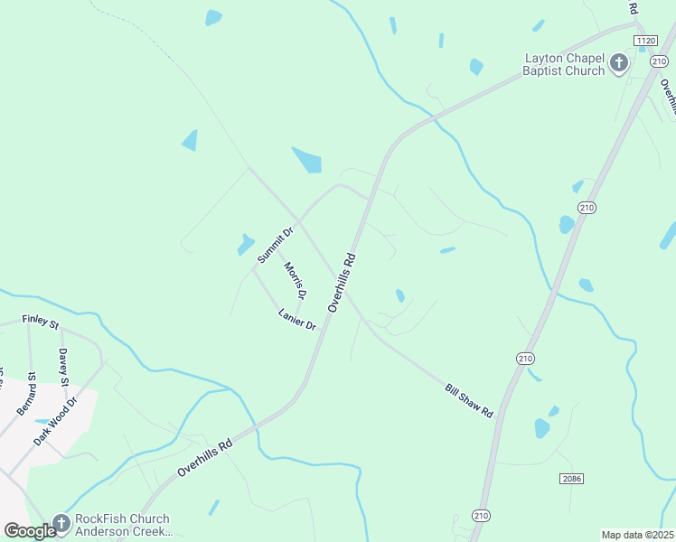 map of restaurants, bars, coffee shops, grocery stores, and more near 608 Bill Shaw Road in Spring Lake