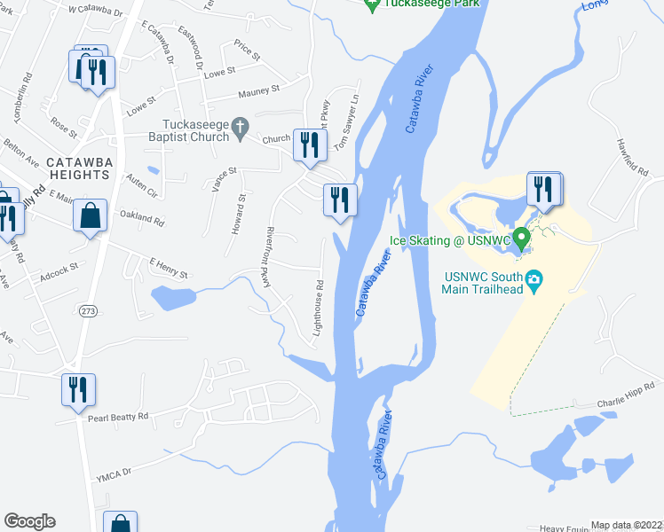 map of restaurants, bars, coffee shops, grocery stores, and more near 156 Lighthouse Road in Mount Holly