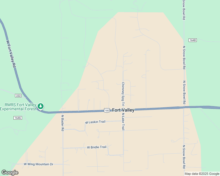 map of restaurants, bars, coffee shops, grocery stores, and more near 8240 Vista Peak Way in Flagstaff
