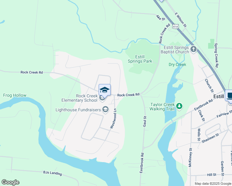map of restaurants, bars, coffee shops, grocery stores, and more near 101 Greenfield Ln in Estill Springs