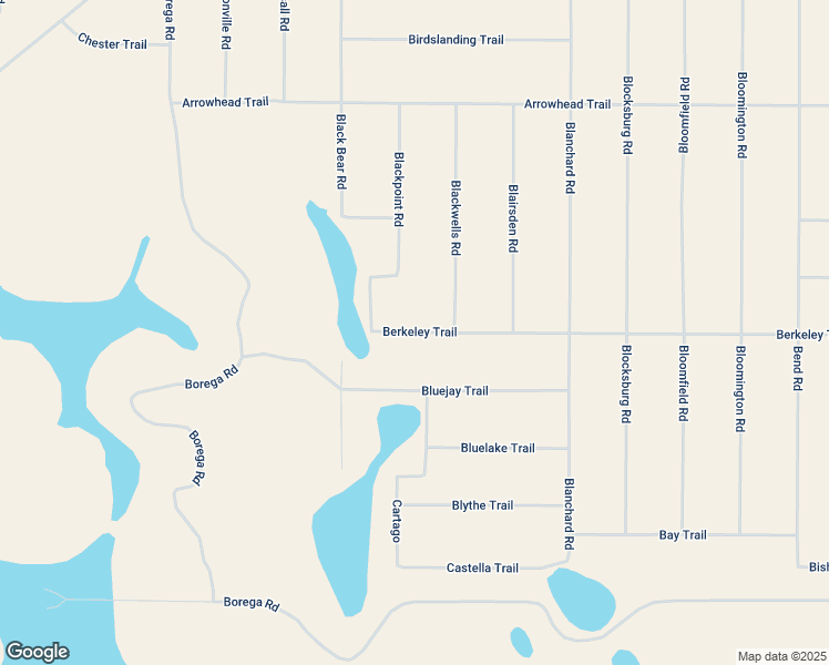map of restaurants, bars, coffee shops, grocery stores, and more near Berkeley Trail in San Luis Obispo County