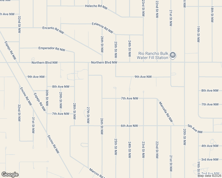 map of restaurants, bars, coffee shops, grocery stores, and more near 41 Gallegos Road Southwest in Rio Rancho