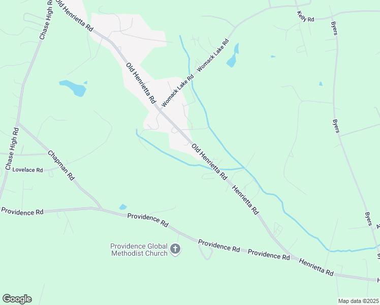 map of restaurants, bars, coffee shops, grocery stores, and more near 632 Old Henrietta Road in Forest City