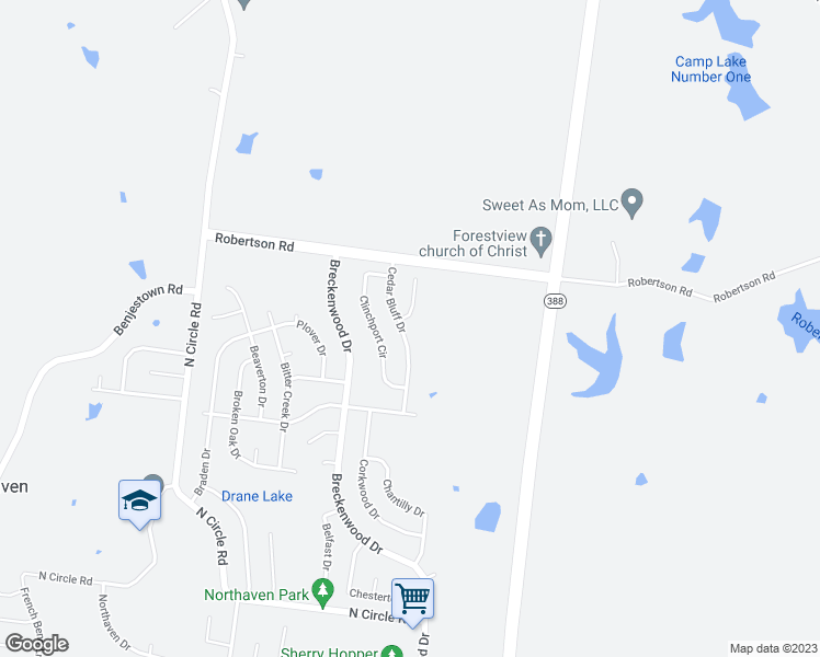 map of restaurants, bars, coffee shops, grocery stores, and more near 5368 Cornstalk Cove in Memphis