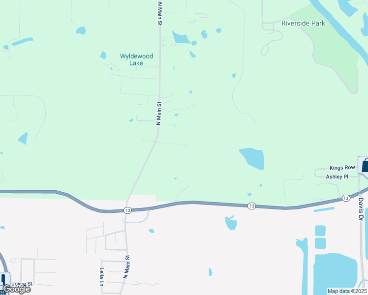 map of restaurants, bars, coffee shops, grocery stores, and more near 120 Muscadine Lane in Searcy
