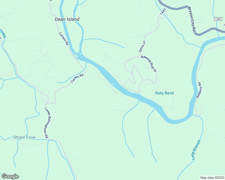 map of restaurants, bars, coffee shops, grocery stores, and more near Duvall Trail in Macon County