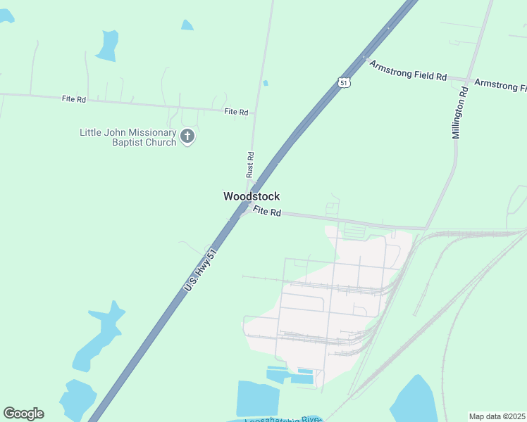 map of restaurants, bars, coffee shops, grocery stores, and more near Fite Road in Millington