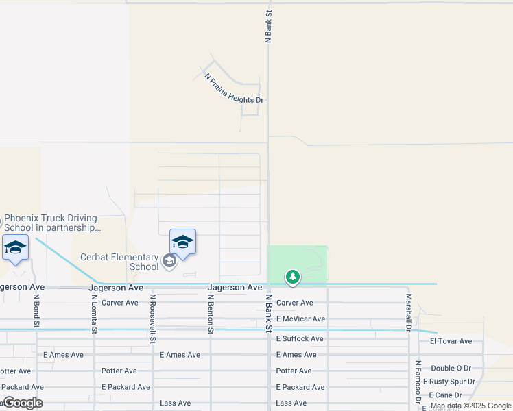map of restaurants, bars, coffee shops, grocery stores, and more near 5180 North Valle Dorado in Kingman