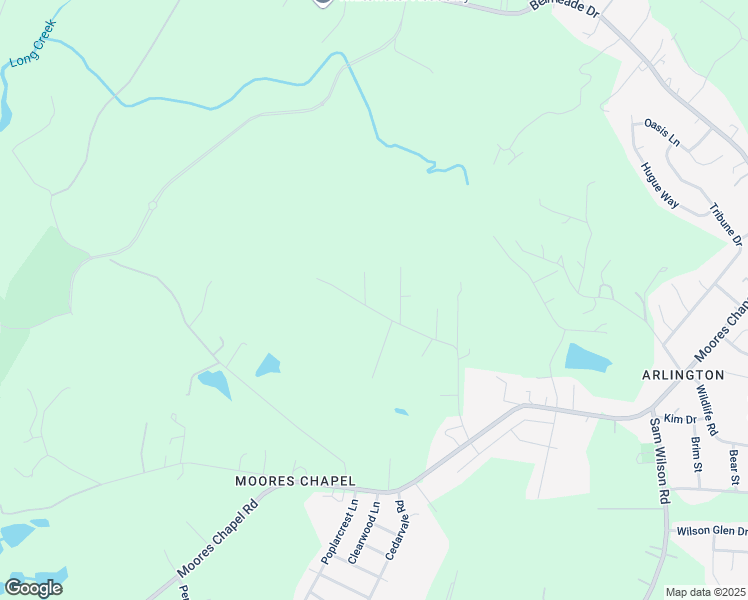 map of restaurants, bars, coffee shops, grocery stores, and more near 1201 McCorkle Road in Charlotte