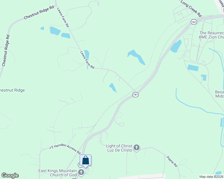 map of restaurants, bars, coffee shops, grocery stores, and more near 115 Lewis Farm Road in Bessemer City