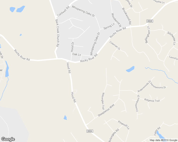 map of restaurants, bars, coffee shops, grocery stores, and more near 4518 Rocky River Road in Charlotte